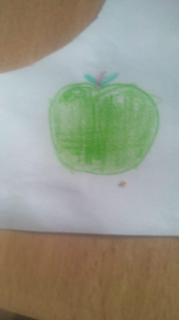 рисунок яблоко